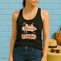 Blessed By God For 80 Years - 80 Years 80th Birthday Women's Tank Top thumb 2