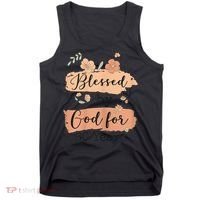 Blessed By God For 80 Years - 80 Years 80th Birthday Tank Top thumb 0