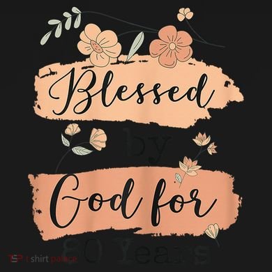 Blessed By God For 80 Years - 80 Years 80th Birthday Women's V-Neck T-Shirt