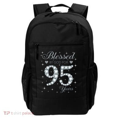 Blessed By God For 95 Years Old 95th Birthday Backpack