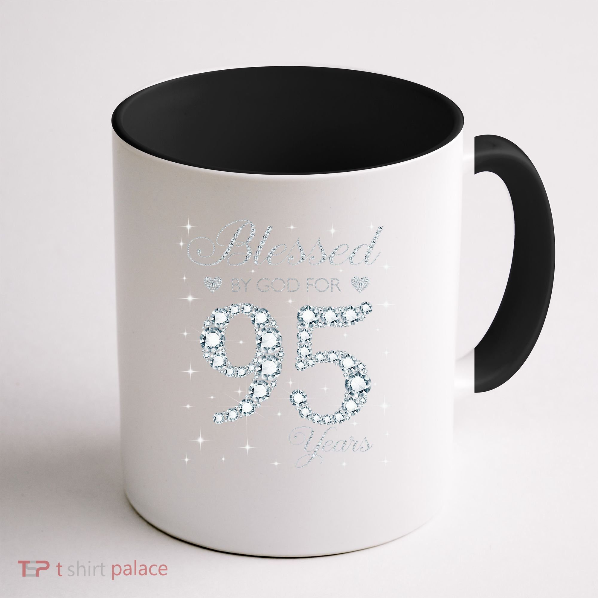 Blessed By God For 95 Years Old 95th Birthday Coffee Mug