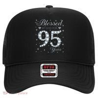 Blessed By God For 95 Years Old 95th Birthday Hat thumb 0