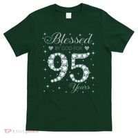 Blessed By God For 95 Years Old 95th Birthday T-Shirt thumb 0