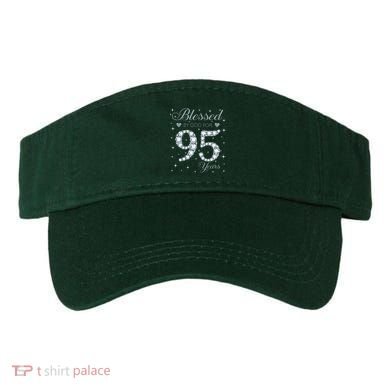 Blessed By God For 95 Years Old 95th Birthday Visor