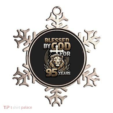 Blessed By God For 95 Years Religious Themed 95th Birthday Ornament