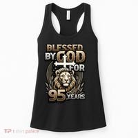 Blessed By God For 95 Years Religious Themed 95th Birthday Women's Tank Top thumb 0