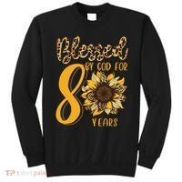 Blessed By God For 80 Years 80th Birthday Sweatshirt thumb 0