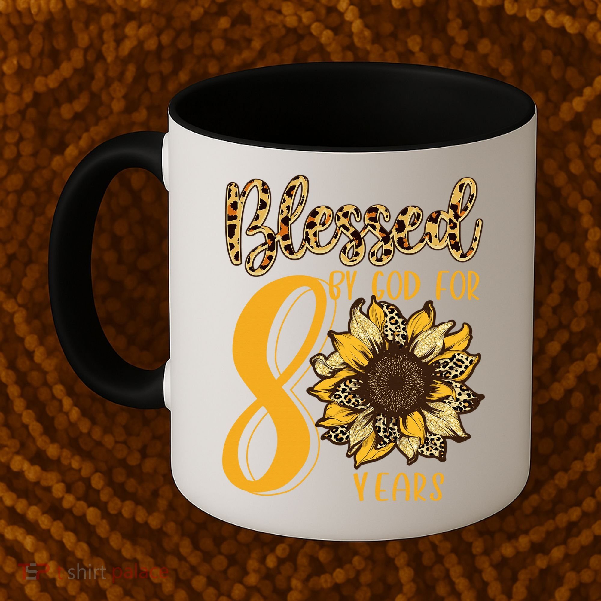 Blessed By God For 80 Years 80th Birthday Coffee Mug