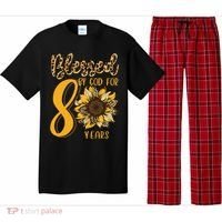 Blessed By God For 80 Years 80th Birthday Pajama Set thumb 0
