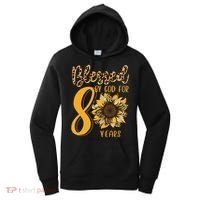 Blessed By God For 80 Years 80th Birthday Women's Hoodie thumb 0