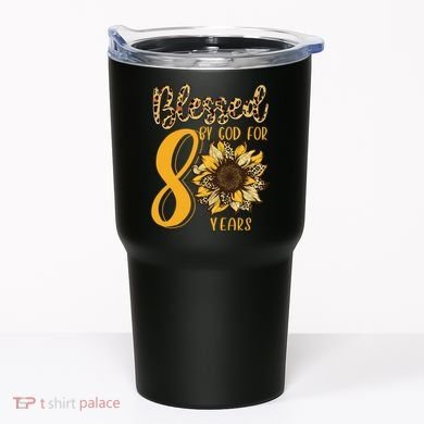 Blessed By God For 80 Years 80th Birthday Tumbler