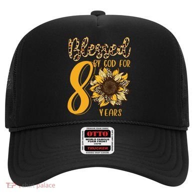 Blessed By God For 80 Years 80th Birthday Hat