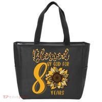 Blessed By God For 80 Years 80th Birthday Tote Bag thumb 0