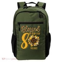 Blessed By God For 80 Years 80th Birthday Backpack thumb 0