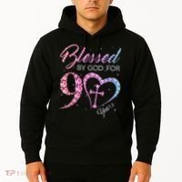 Blessed By God For 90 Years 90th Birthday Hoodie thumb 2