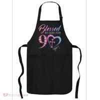 Blessed By God For 90 Years 90th Birthday Apron thumb 0