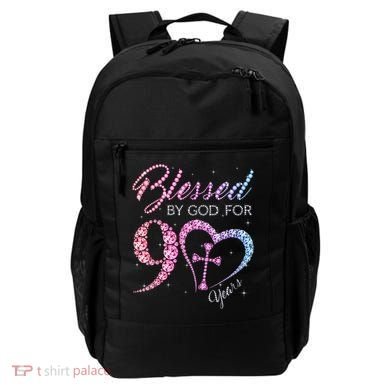 Blessed By God For 90 Years 90th Birthday Backpack
