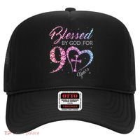 Blessed By God For 90 Years 90th Birthday Hat thumb 0