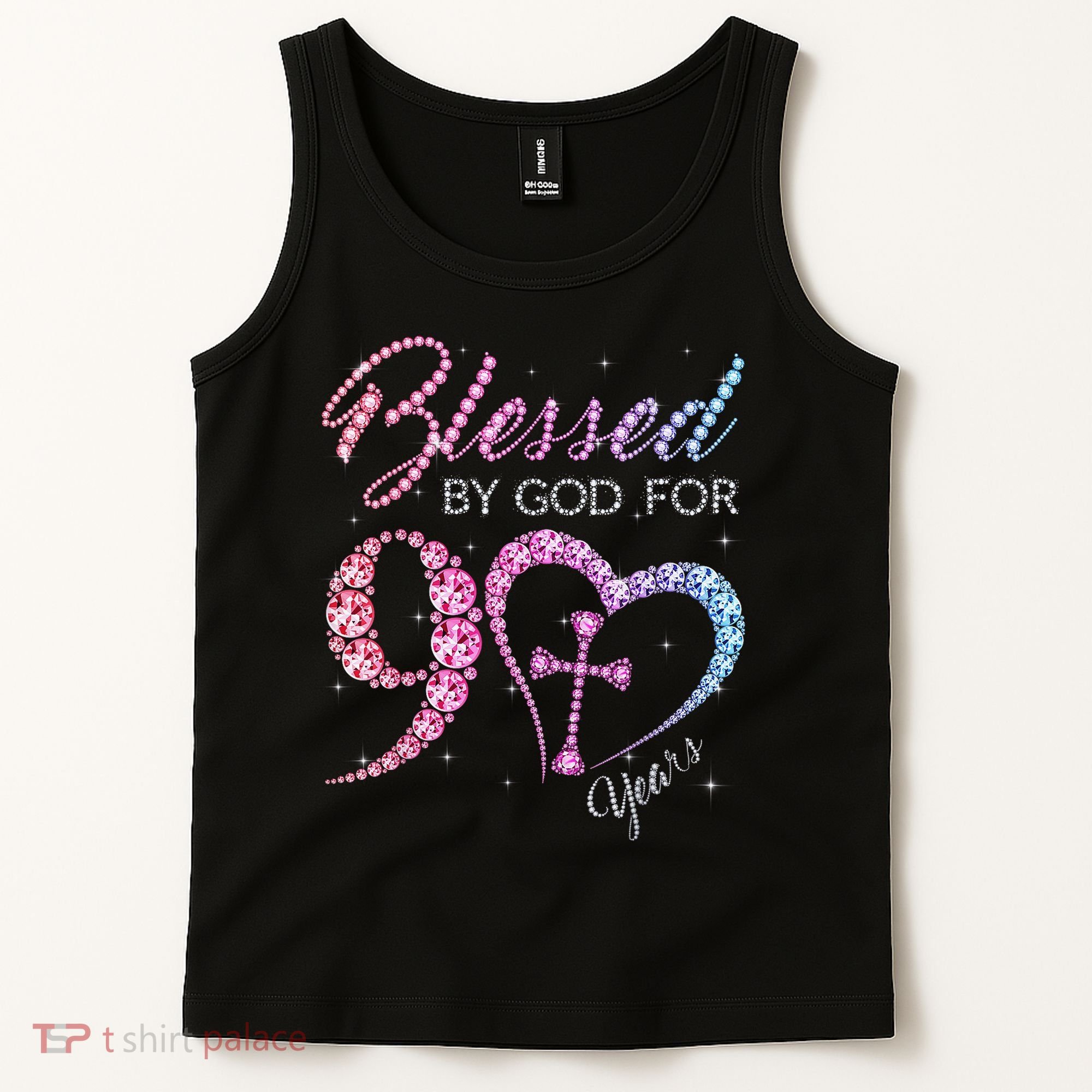 Blessed By God For 90 Years 90th Birthday Tank Top