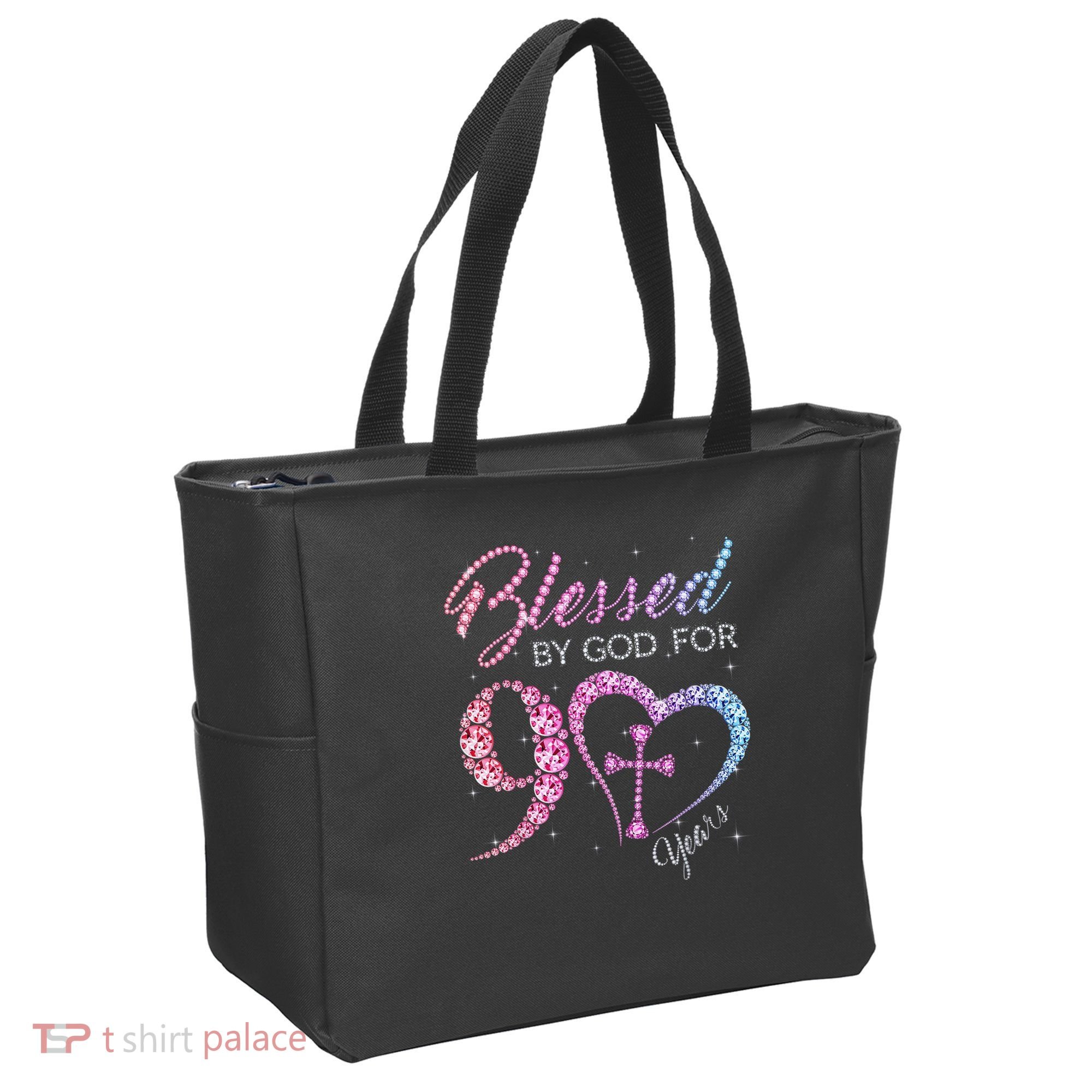 Blessed By God For 90 Years 90th Birthday Tote Bag