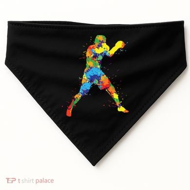Boxing Boxer Gift USA-Made Doggie Bandana