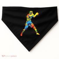 Boxing Boxer Gift USA-Made Doggie Bandana thumb 0