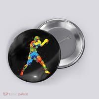 Boxing Boxer Gift Button thumb 0