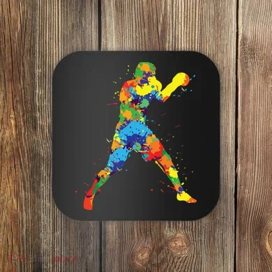 Boxing Boxer Gift Coaster