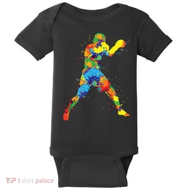 Boxing Boxer Gift Baby Bodysuit