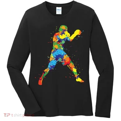 Boxing Boxer Gift Women's Long Sleeve Shirt