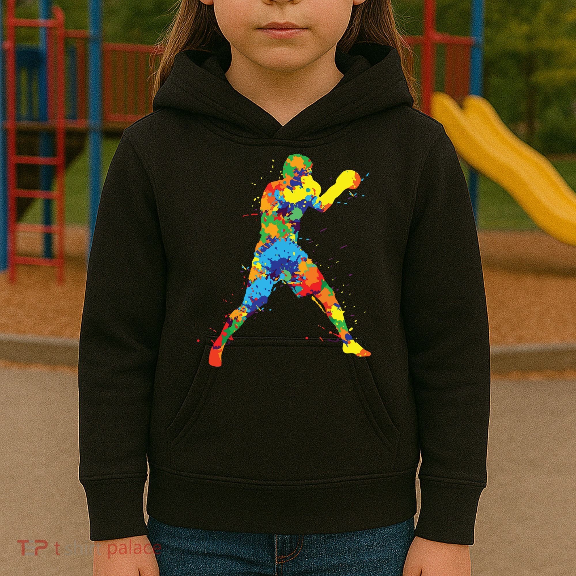 Boxing Boxer Gift Kids Hoodie