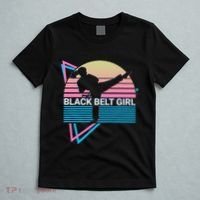 Black Belt Girl Judo Karate Jiu Jitsu Taekwondo Aikido T-Shirt thumb 5
