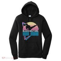 Black Belt Girl Judo Karate Jiu Jitsu Taekwondo Aikido Women's Hoodie thumb 0