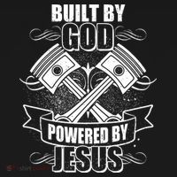 Built By God Powered By Jesus Car Engine Pistons Tote Bag thumb 4