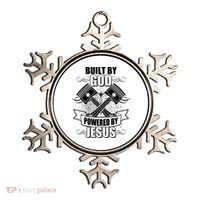 Built By God Powered By Jesus Car Engine Pistons Ornament thumb 0