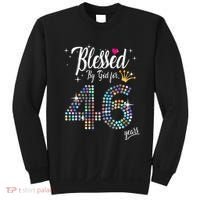 Blessed By God For 46 Years 46th Birthday Anniversary Sweatshirt thumb 0