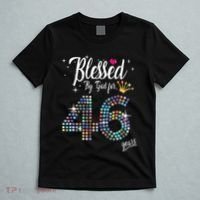 Blessed By God For 46 Years 46th Birthday Anniversary T-Shirt thumb 5
