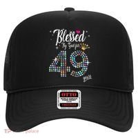 Blessed By God For 49 Years 49th Birthday Anniversary Hat thumb 0