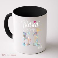 Blessed By God For 51 Years 51st Birthday Anniversary Coffee Mug thumb 0