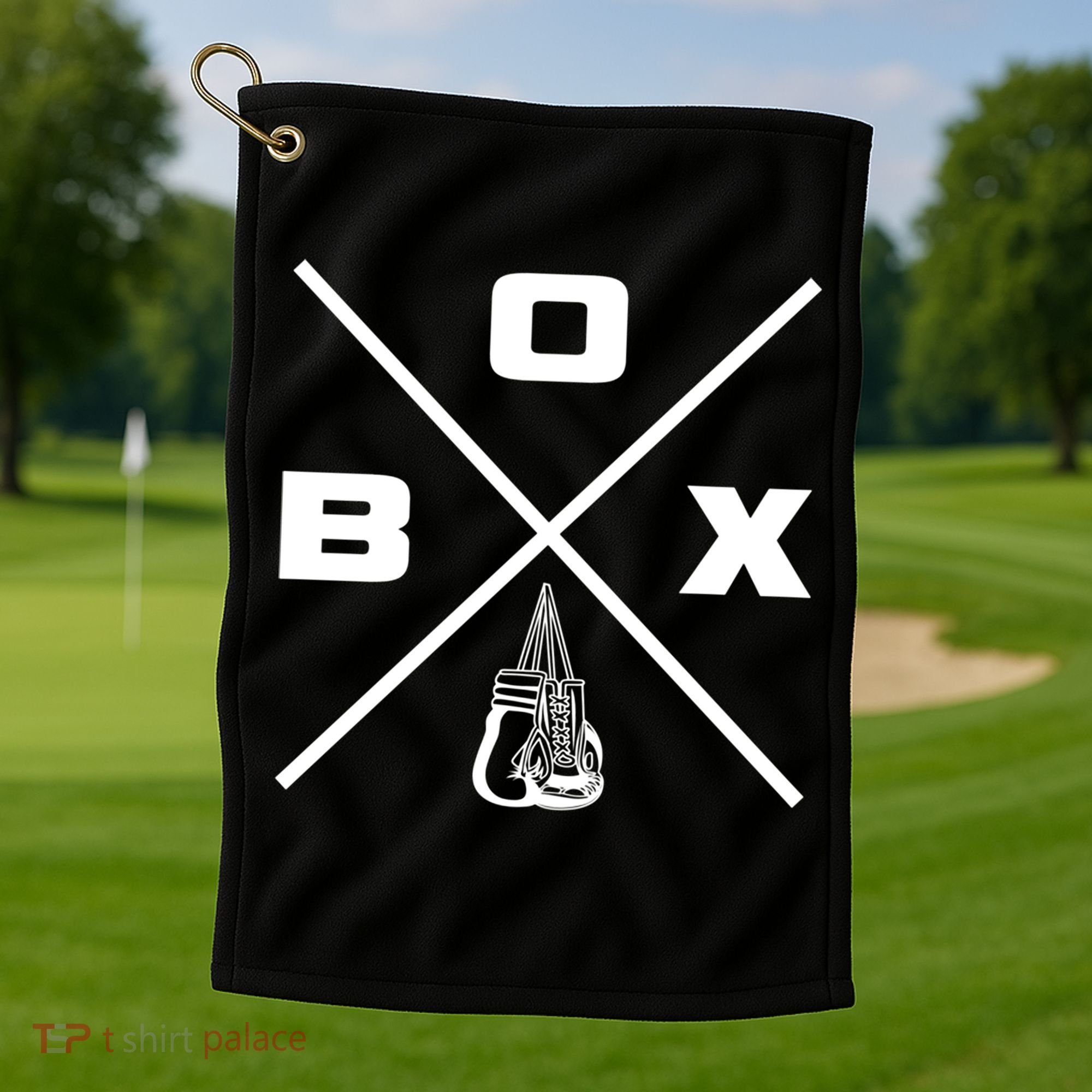 Boxing Boxing Gift Golf Towel