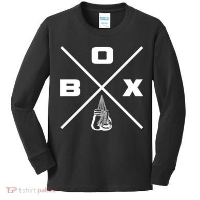Boxing Boxing Gift Kids Long Sleeve Shirt