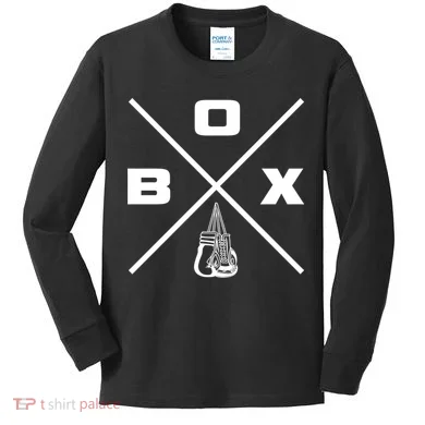Boxing Boxing Gift Kids Long Sleeve Shirt