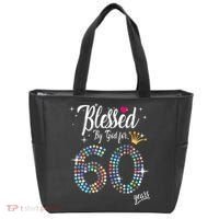 Blessed By God For 60 Years 60th Birthday Anniversary Tote Bag thumb 0