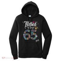 Blessed By God For 65 Years 65th Birthday Anniversary Women's Hoodie thumb 0