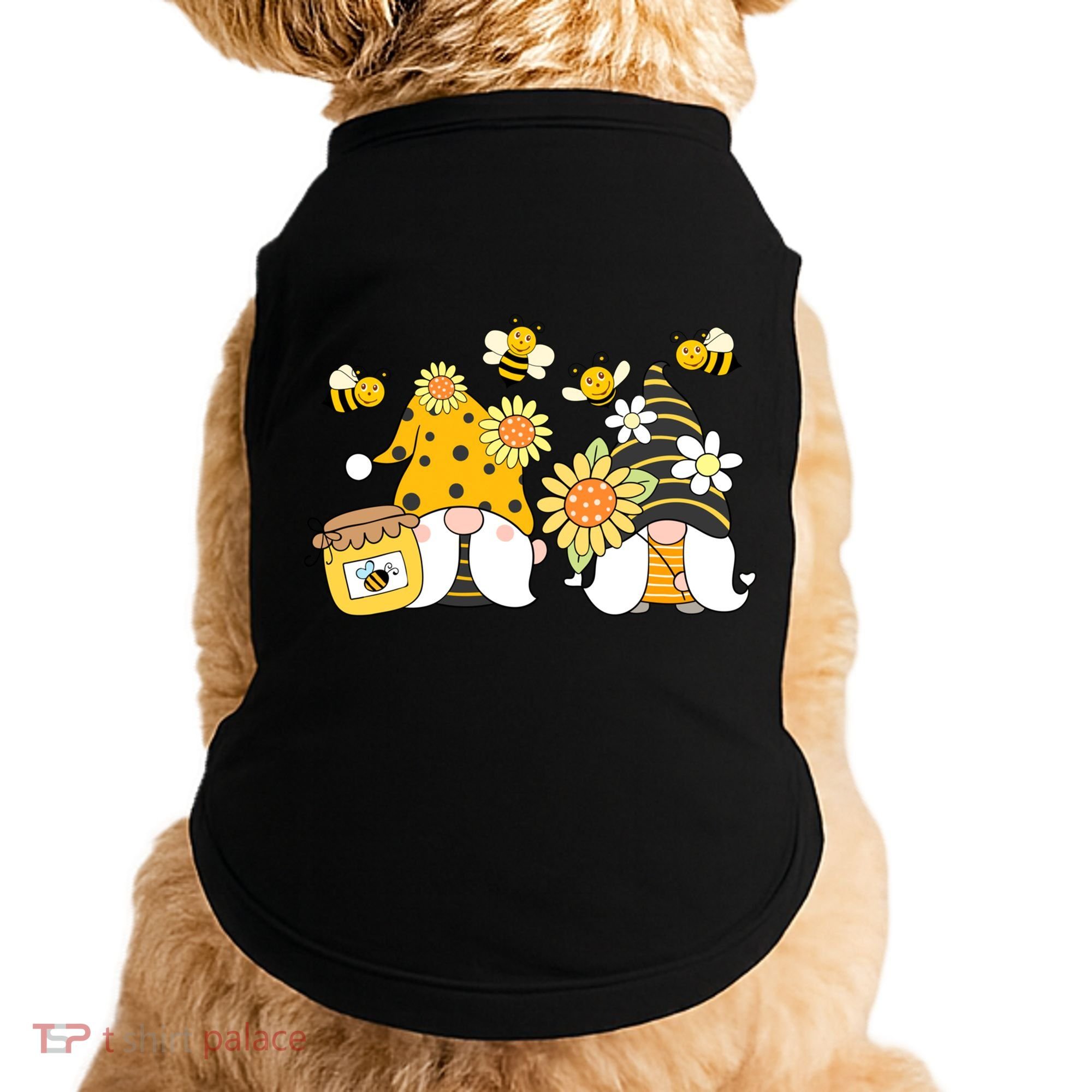 Bumble Bee Gnomes Tomte Scandinavian Gnome Bee Ornats Great Gift Doggie Tank
