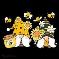 Bumble Bee Gnomes Tomte Scandinavian Gnome Bee Ornats Great Gift Coffee Mug thumb 5