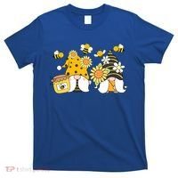 Bumble Bee Gnomes Tomte Scandinavian Gnome Bee Ornats Great Gift T-Shirt thumb 0