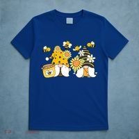 Bumble Bee Gnomes Tomte Scandinavian Gnome Bee Ornats Great Gift T-Shirt thumb 5