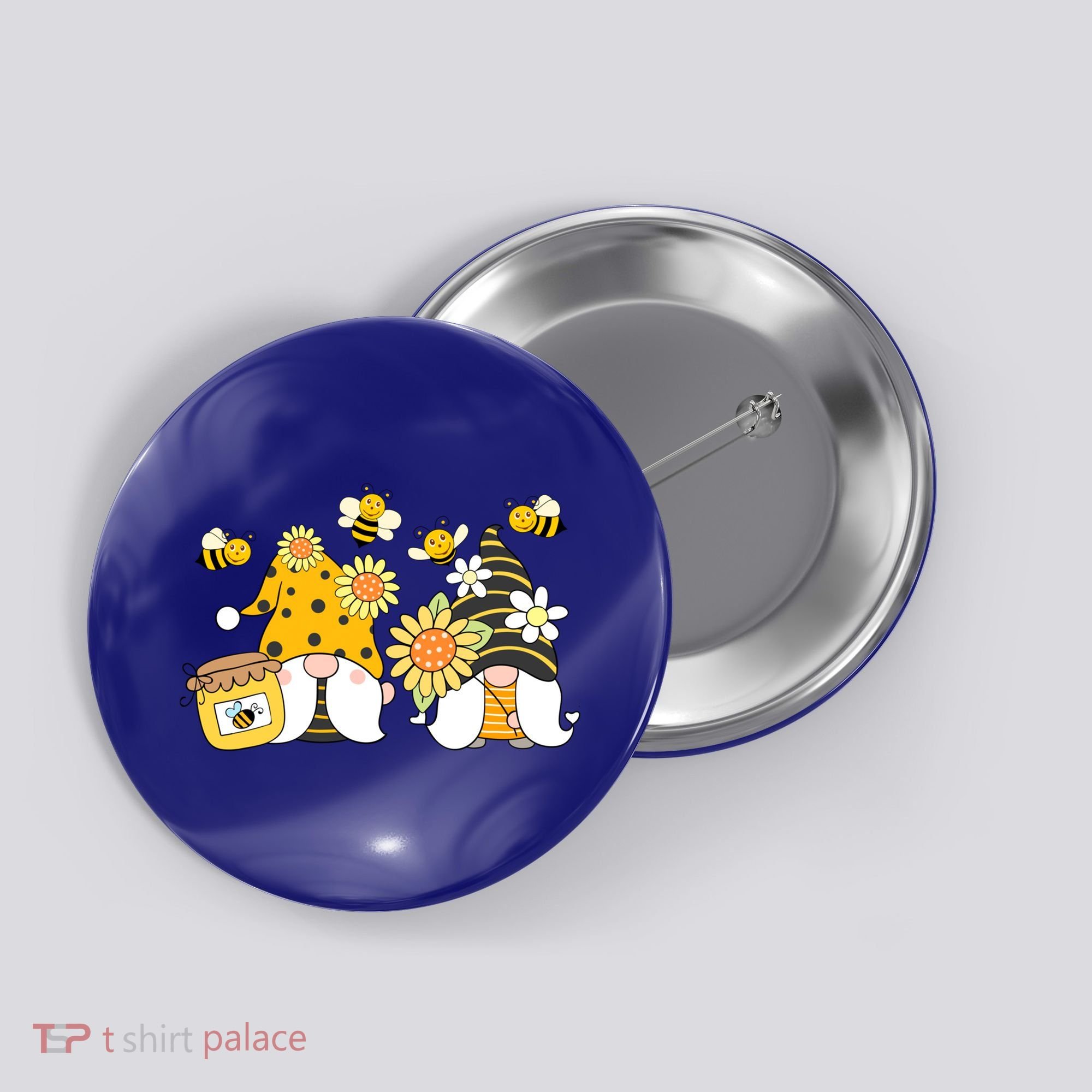 Bumble Bee Gnomes Tomte Scandinavian Gnome Bee Ornats Great Gift Button