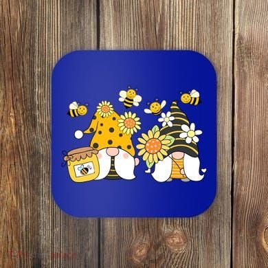 Bumble Bee Gnomes Tomte Scandinavian Gnome Bee Ornats Great Gift Coaster